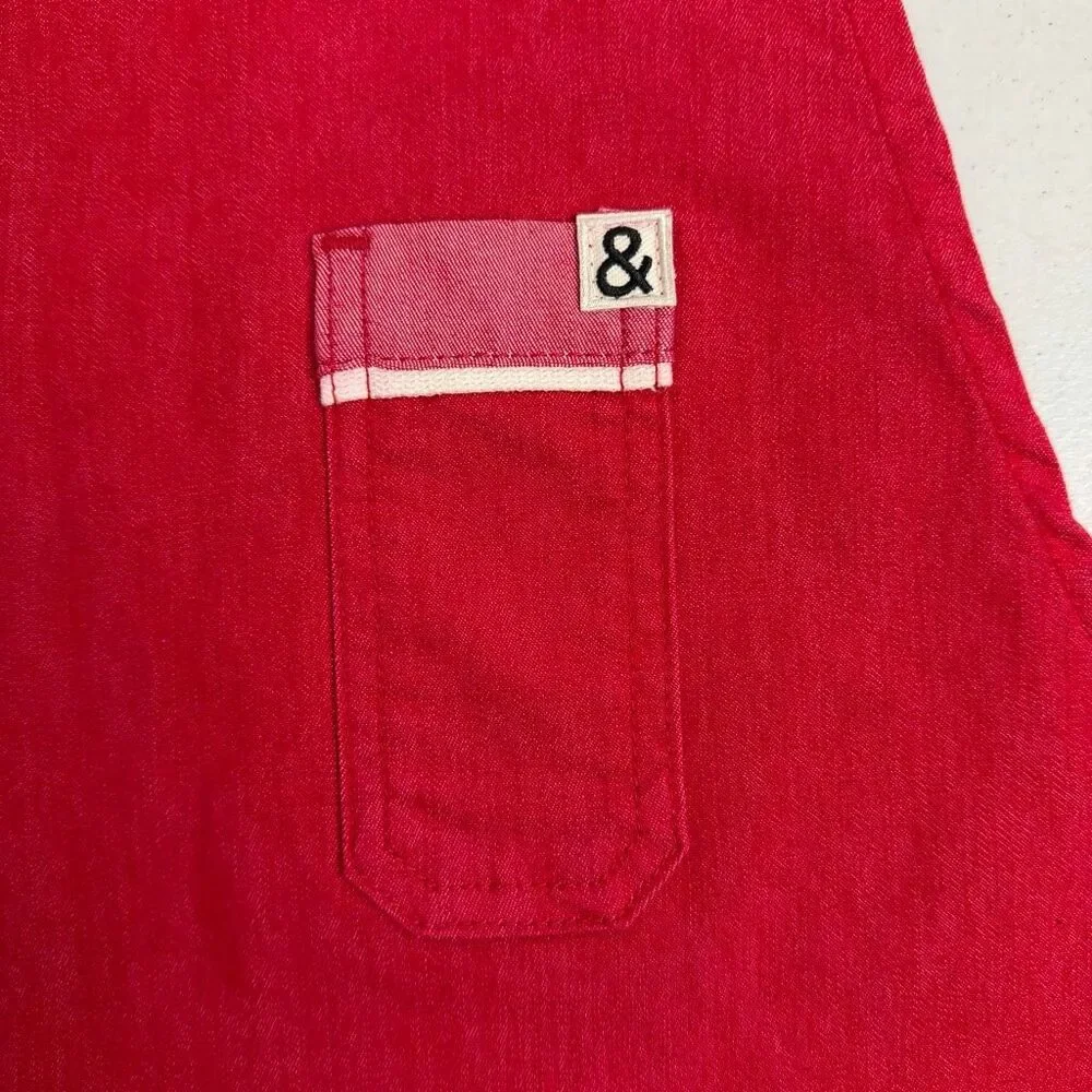Hedley & Bennett Special Contadina Apron Red Green